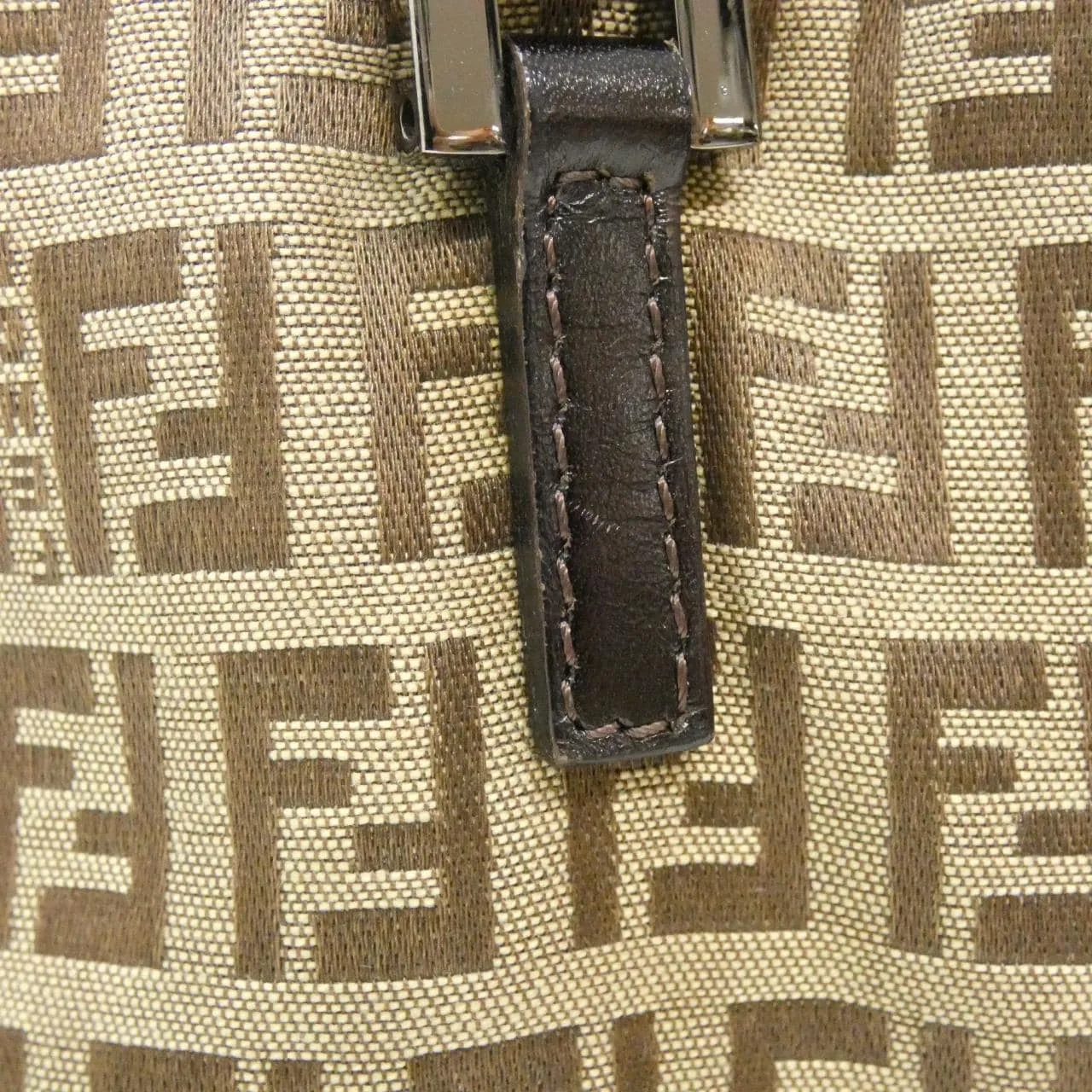 FENDI Sunshine Shopper 8BH019 Handbag Canvas