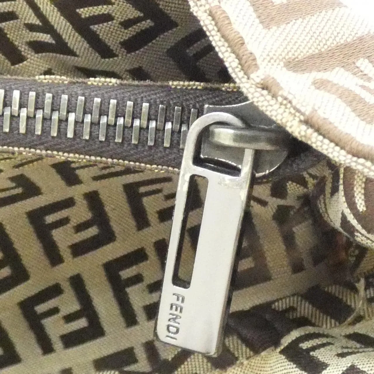 FENDI Sunshine Shopper 8BH019 Handbag Canvas