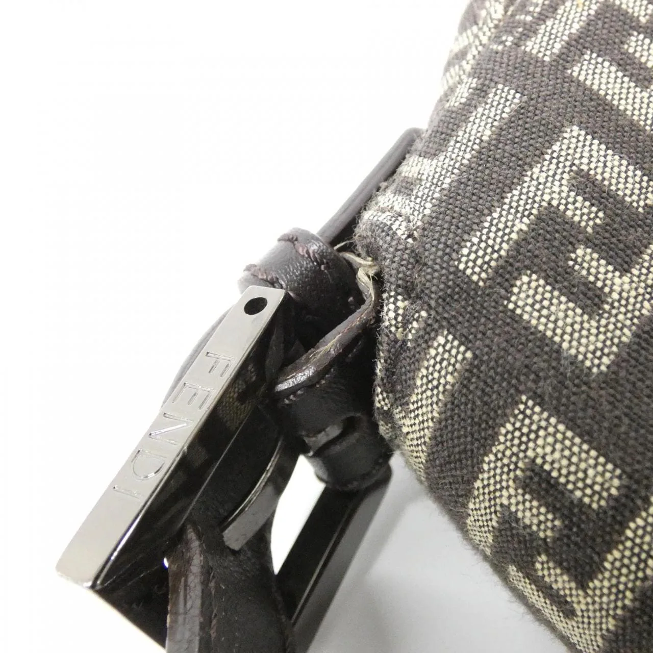 FENDI Baguette 8BR001 JQ4 Shoulder Canvas