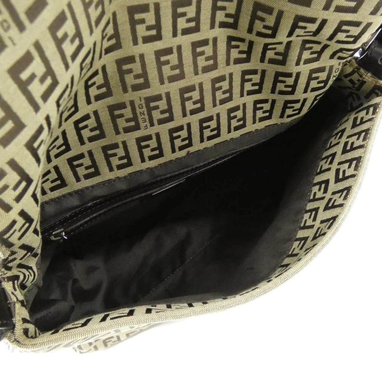 FENDI Baguette 8BR001 NY1 Shoulder Canvas