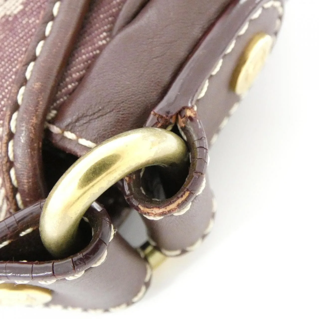 CELINE Shoulder Canvas