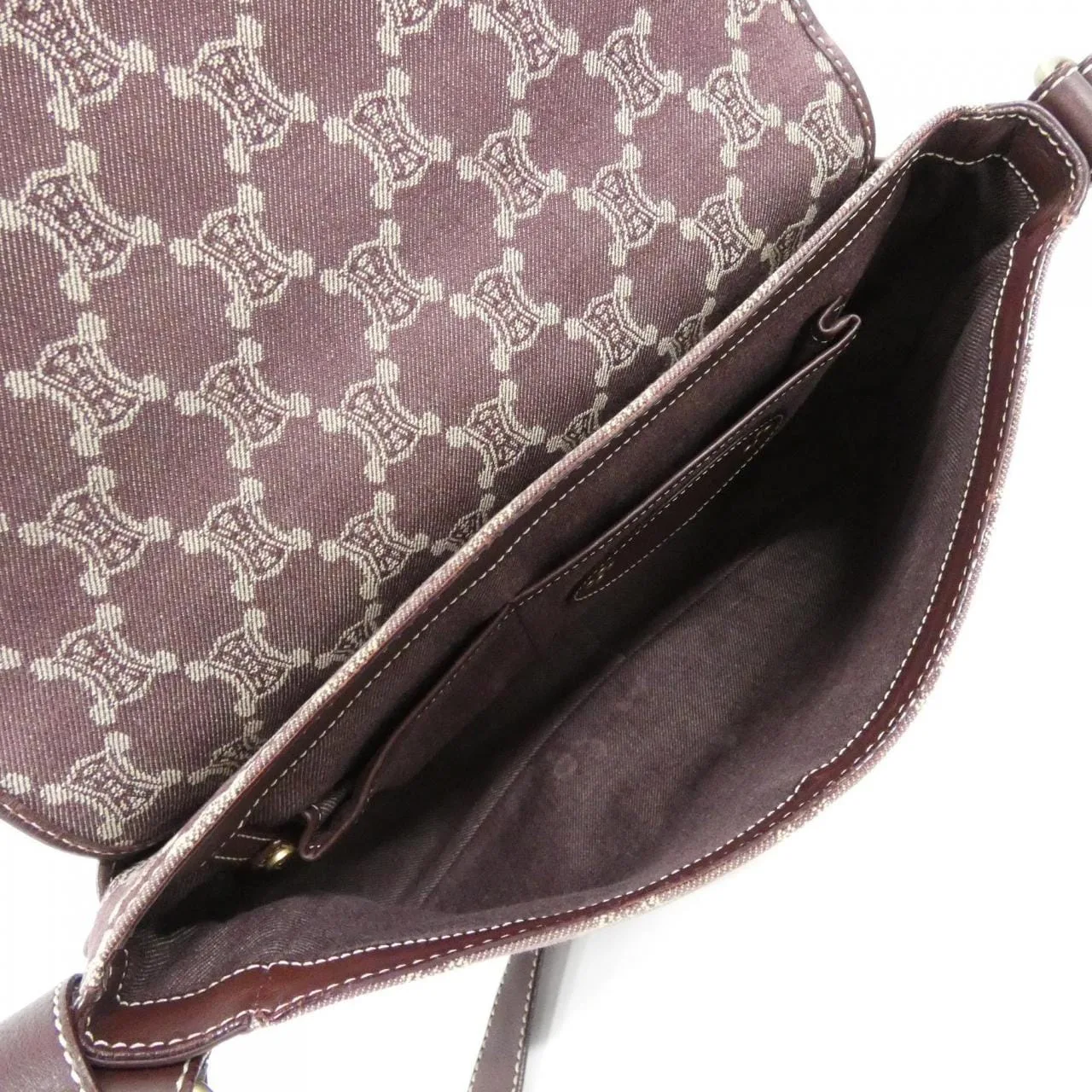 CELINE Shoulder Canvas