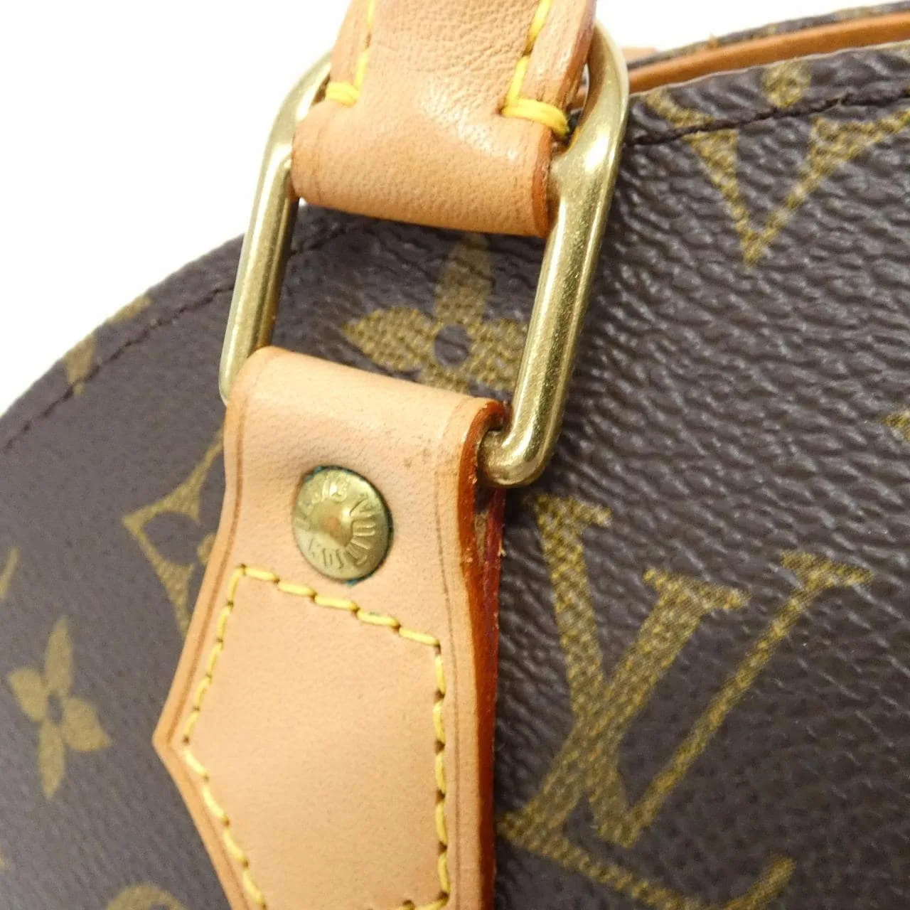 LOUIS VUITTON Ellipse M51127 Handbag Monogram 黑色 Monogram 中古品A - 縮圖 4