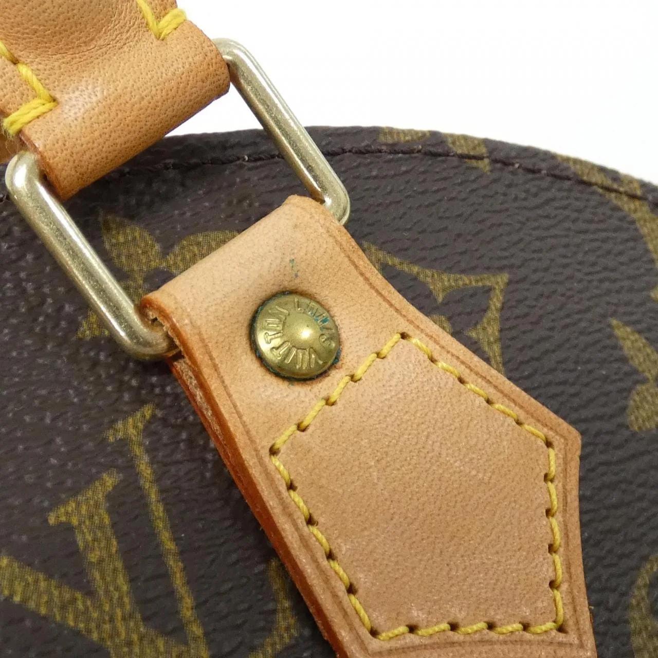 LOUIS VUITTON Ellipse M51127 Handbag Monogram 黑色 Monogram 中古品A - 縮圖 5