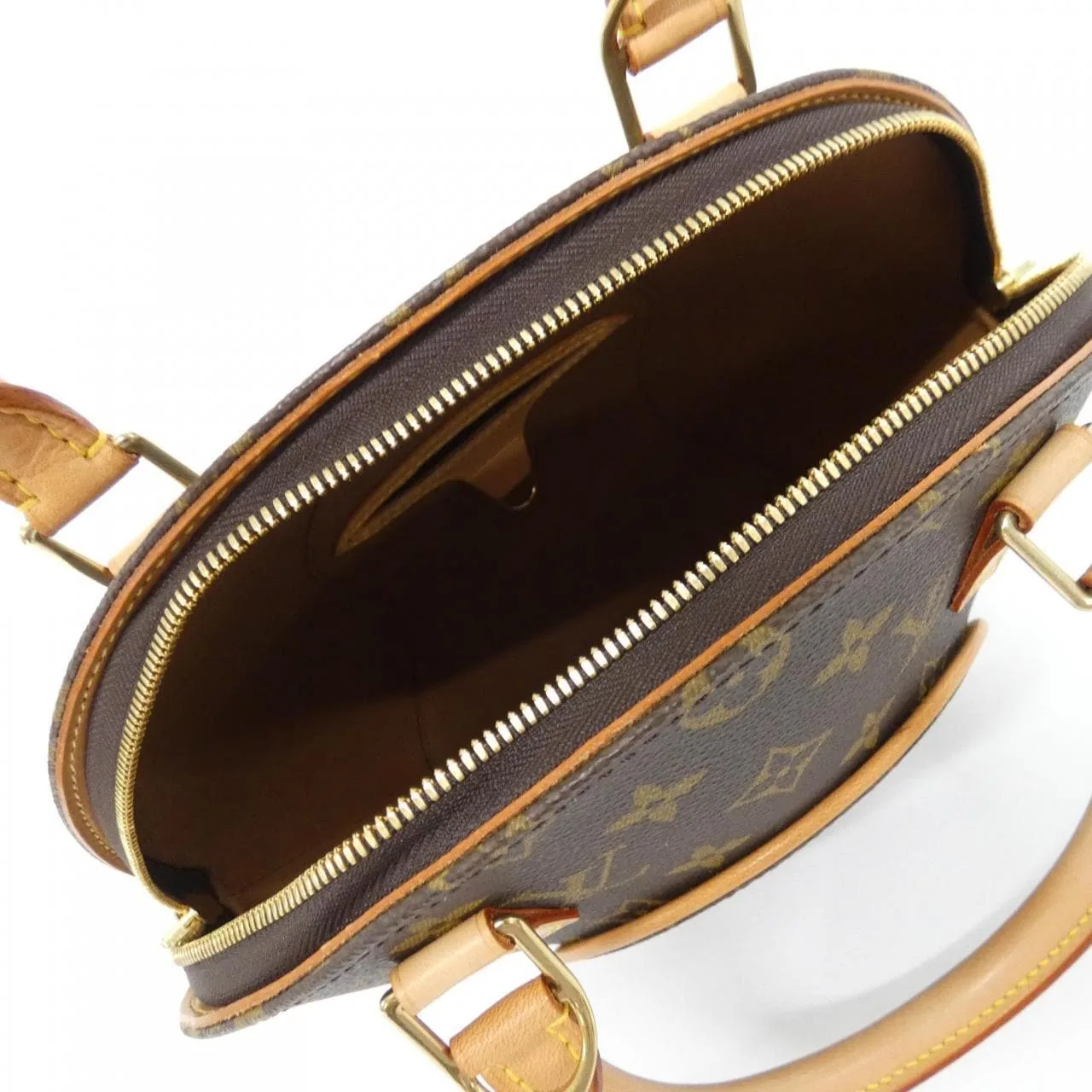 LOUIS VUITTON Ellipse M51127 Handbag Monogram 黑色 Monogram 中古品A - 縮圖 8