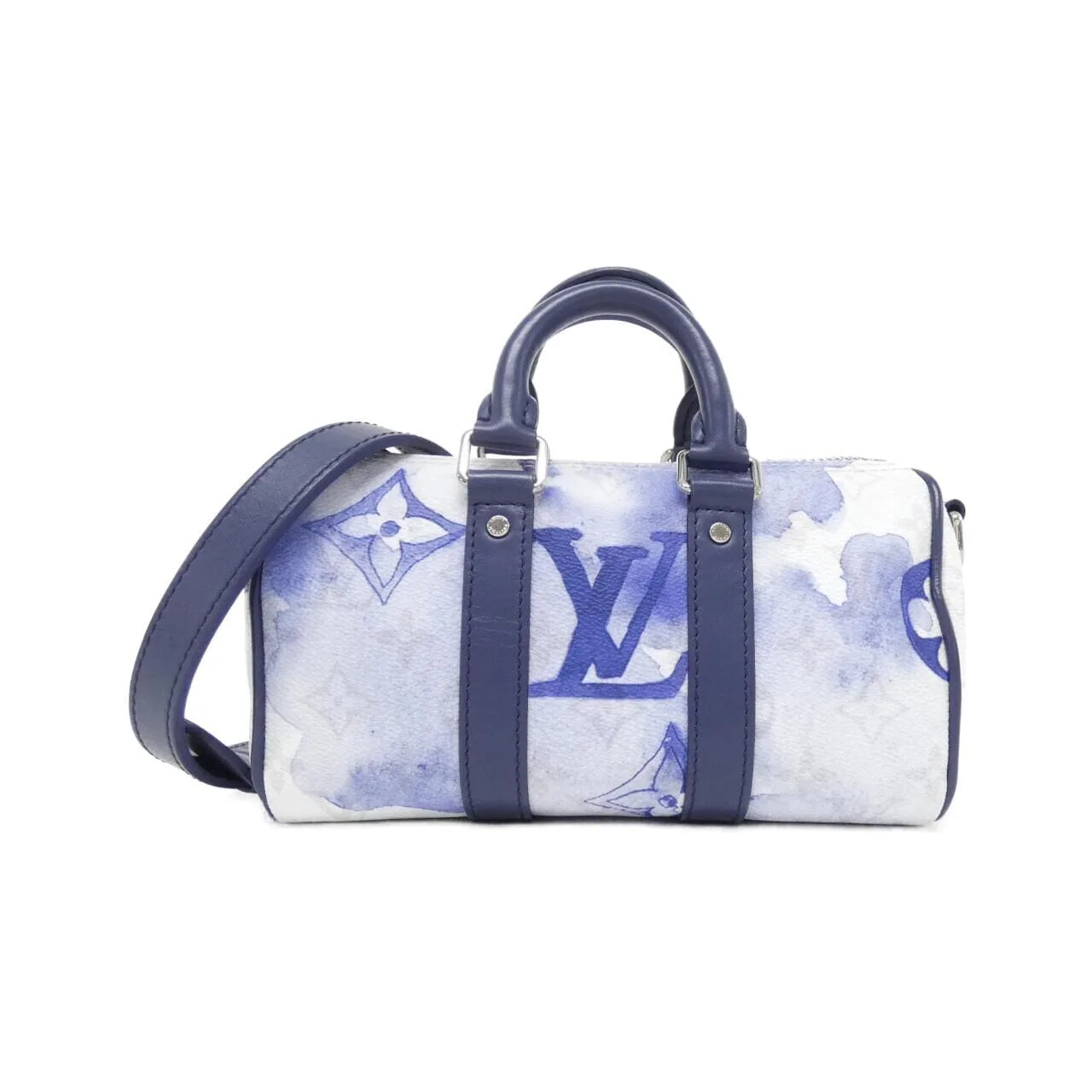 LOUIS VUITTON Keepall M45761 Boston Monogram 藍色