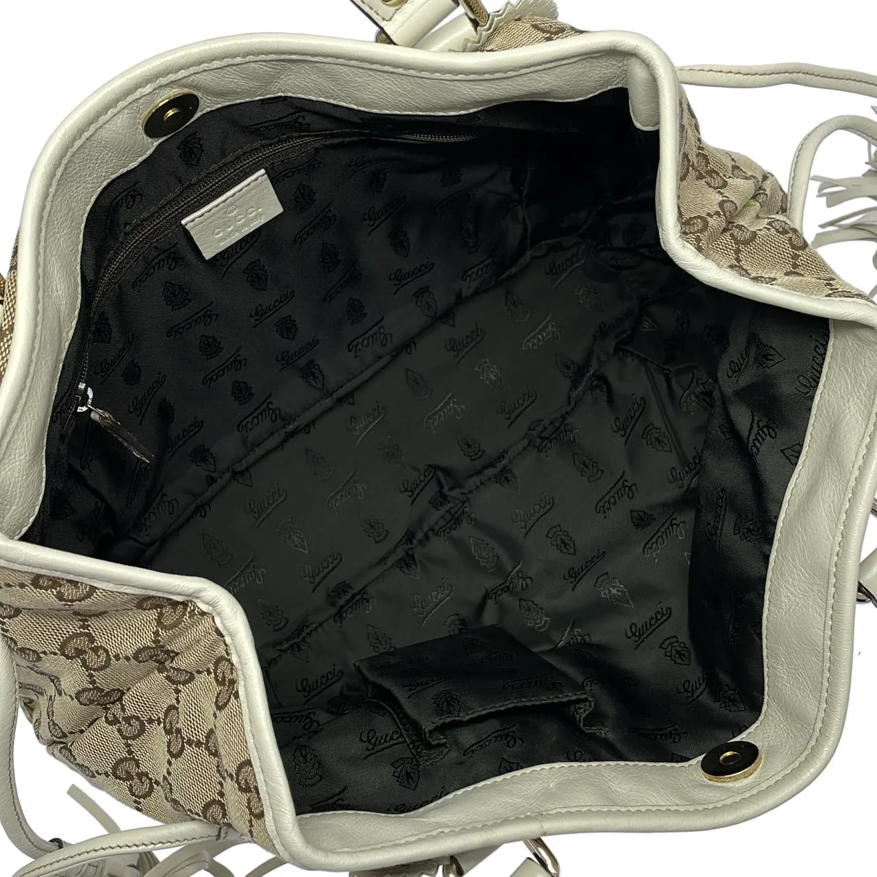 GUCCI 211955 Handbag Canvas