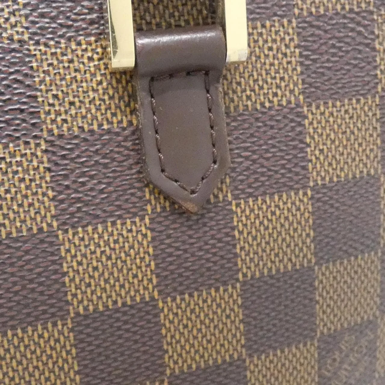 LOUIS VUITTON N51286 Handbag Damier 黑色 Damier 中古品B - 縮圖 5