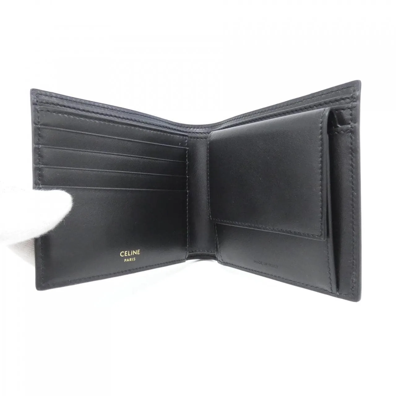 CELINE 10C872BQB Wallet Canvas Black Canvas New - Thumbnail 2