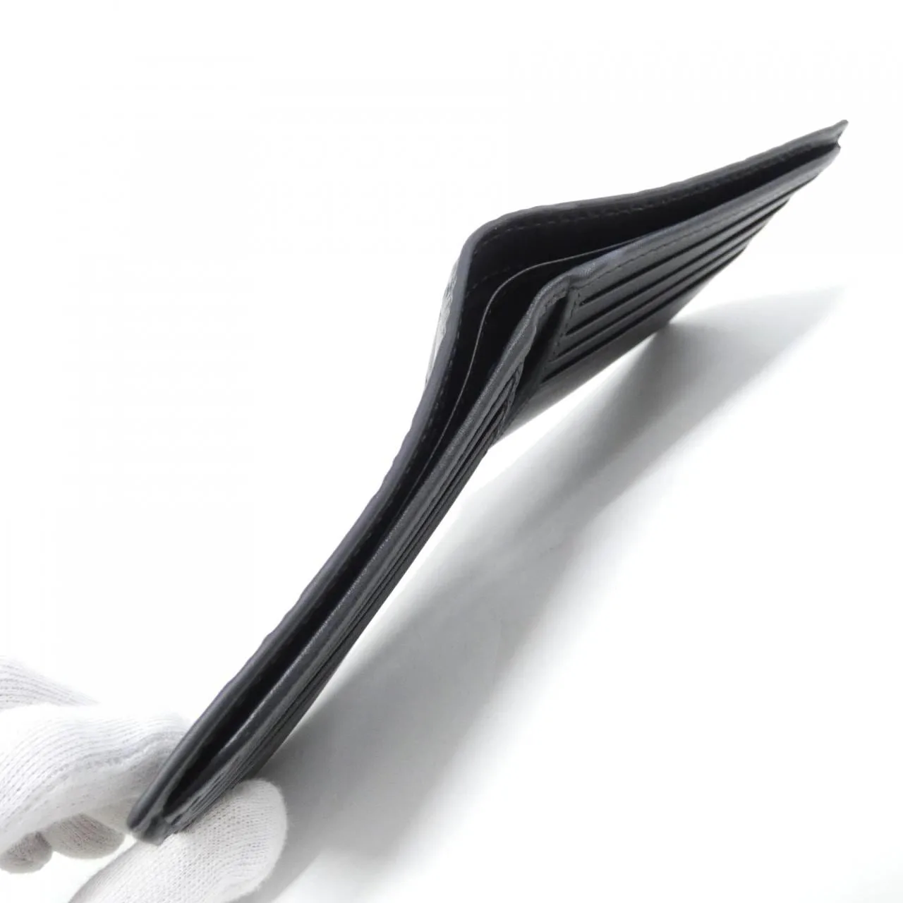 GUCCI 850175 AAFDV Coin Case Leather Black Leather New - Thumbnail 3