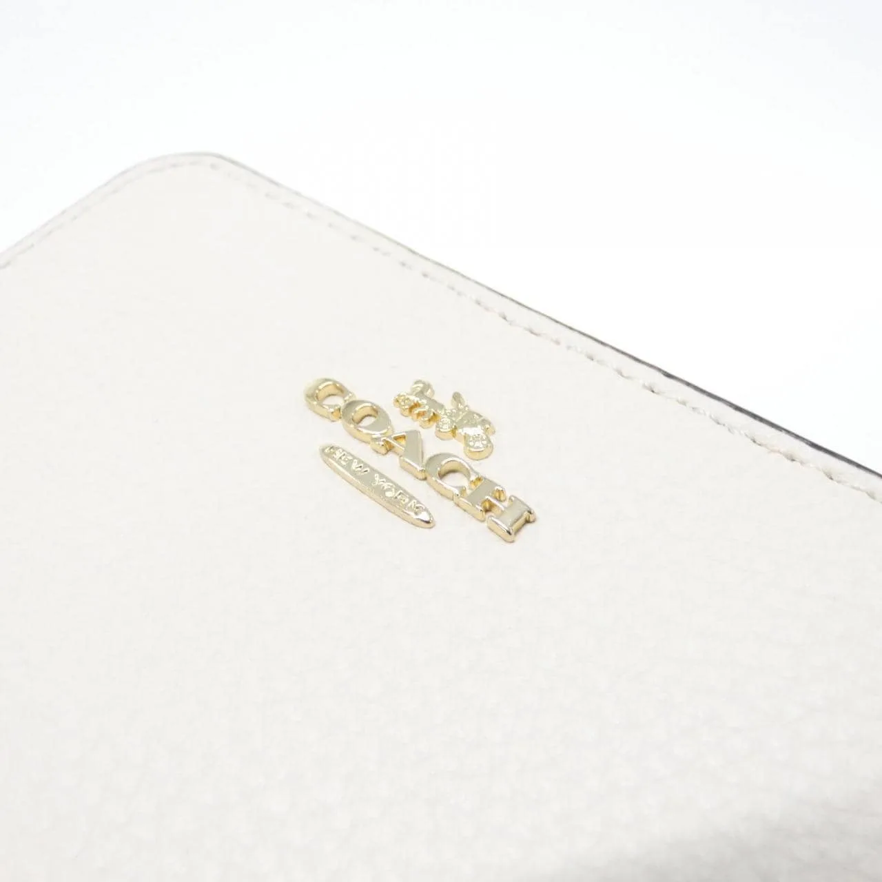 COACH 24808 Wallet Leather Black Leather New - Thumbnail 4