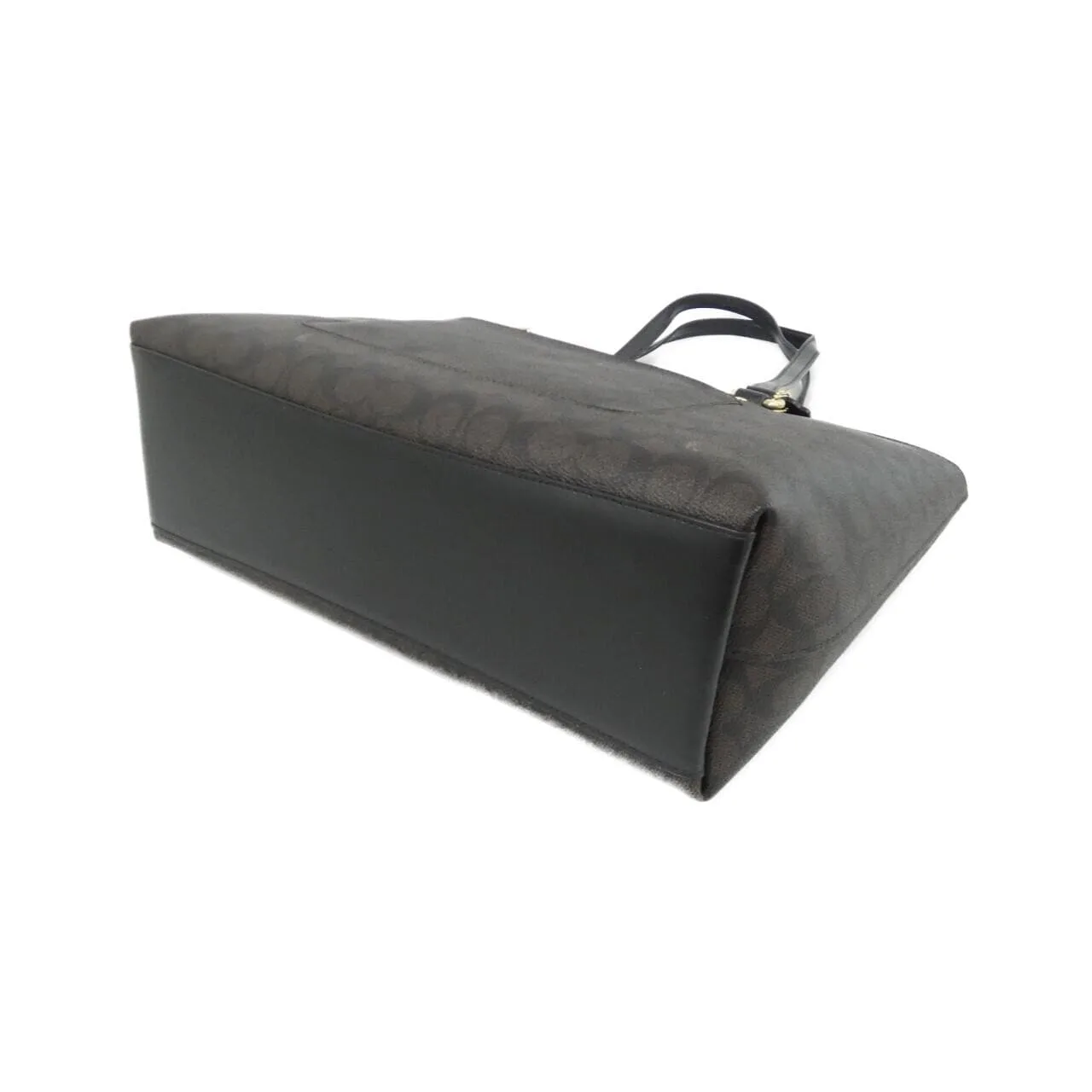 COACH CCD69 Handbag Canvas Black Canvas New - Thumbnail 3