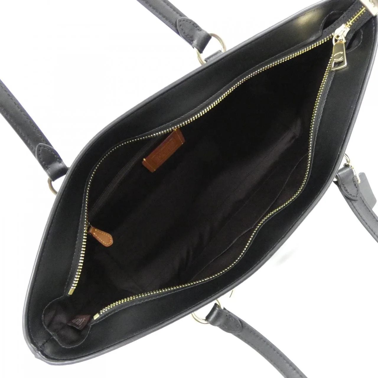 COACH CCD69 Handbag Canvas Black Canvas New - Thumbnail 6