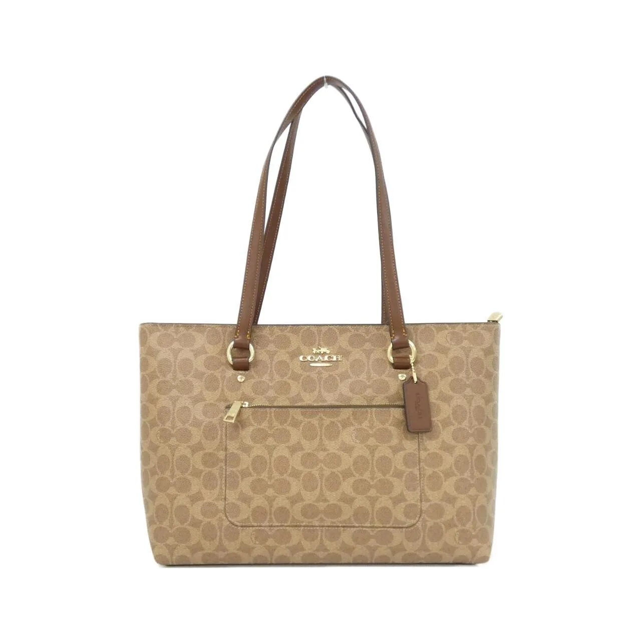 COACH CCD69 Handbag Canvas Black