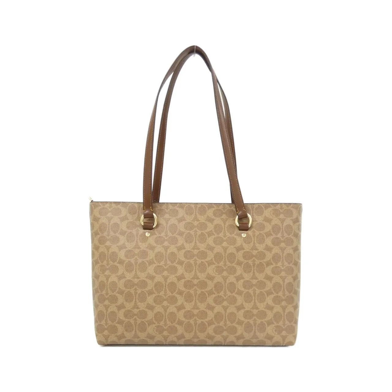 COACH CCD69 Handbag Canvas 黑色 帆布 新品 - 縮圖 2