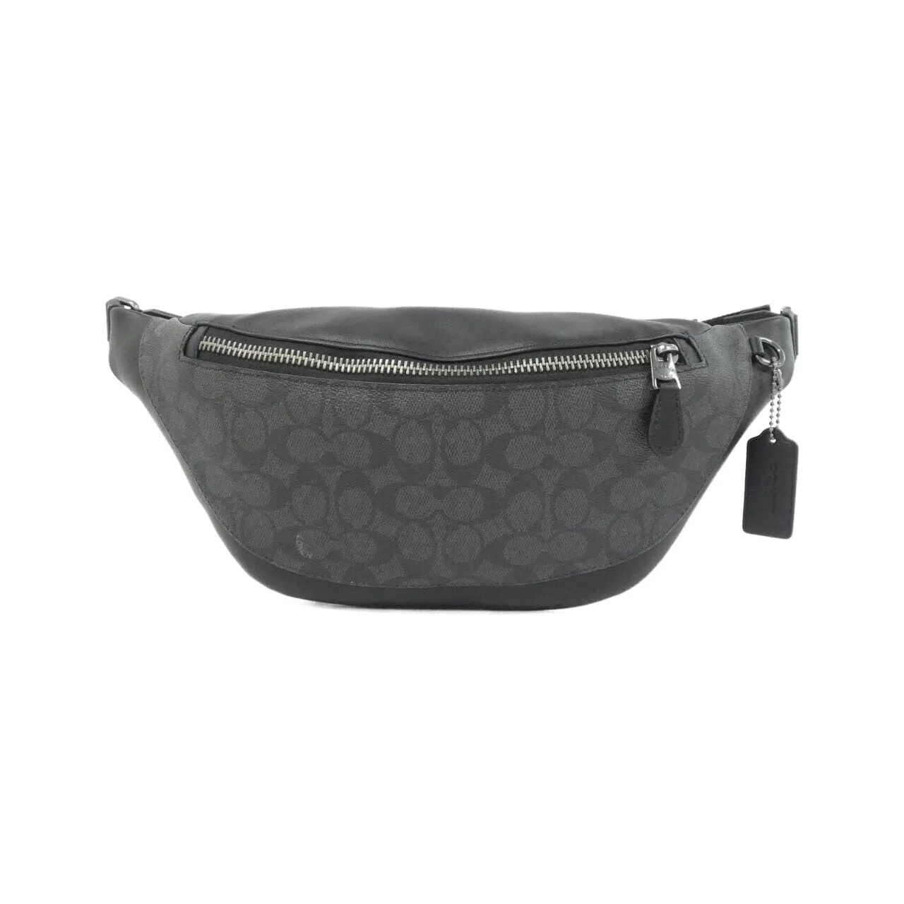 COACH CV926 Shoulder Canvas Black