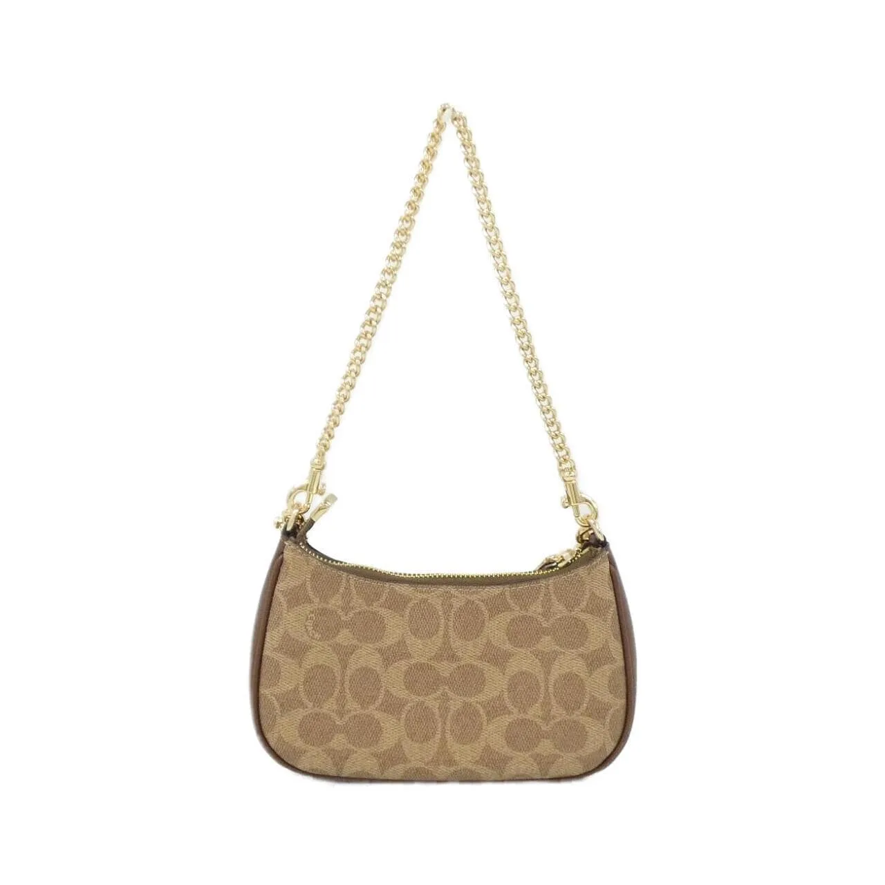 COACH CW323 Shoulder Canvas Black Canvas New - Thumbnail 2