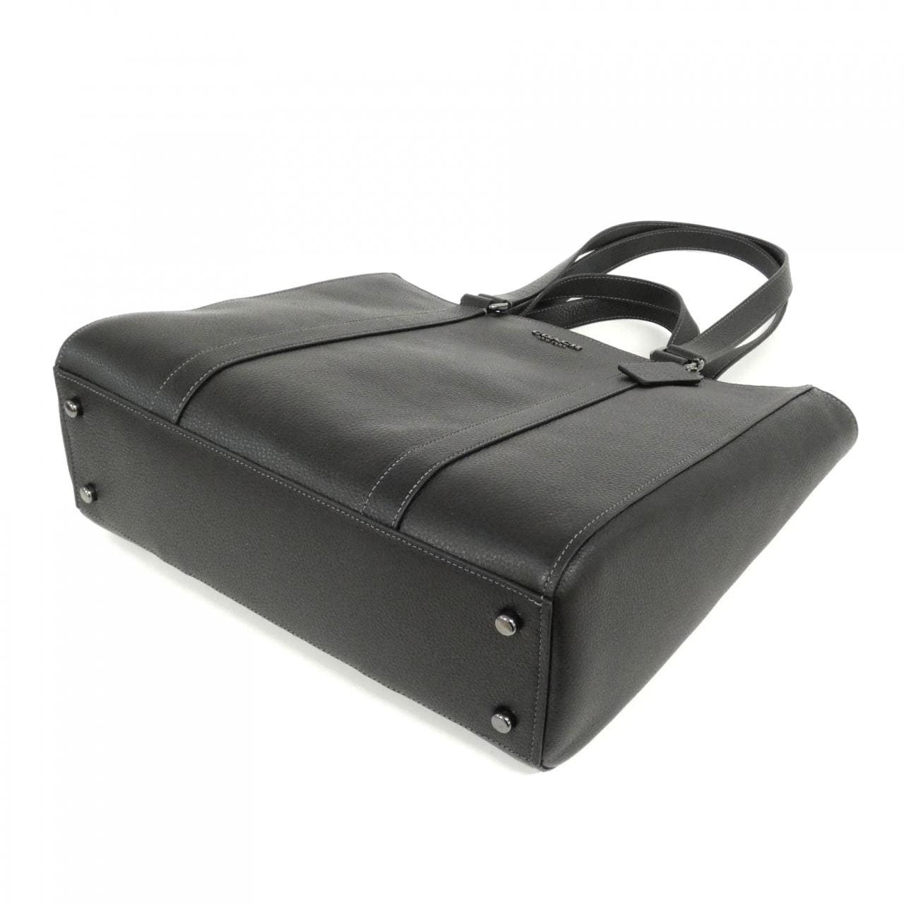 COACH CR390 Handbag Leather 3