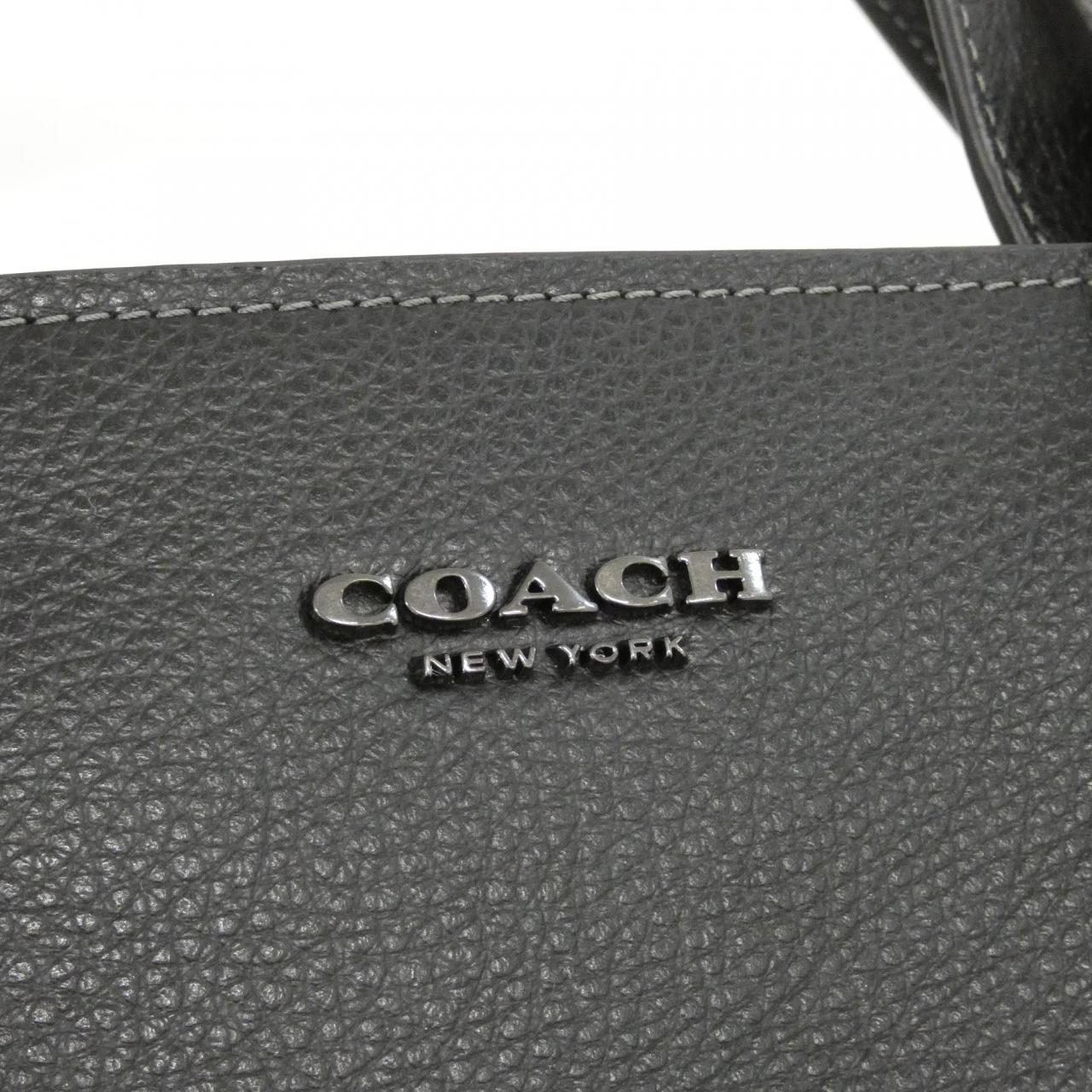 COACH CR390 Handbag Leather 4