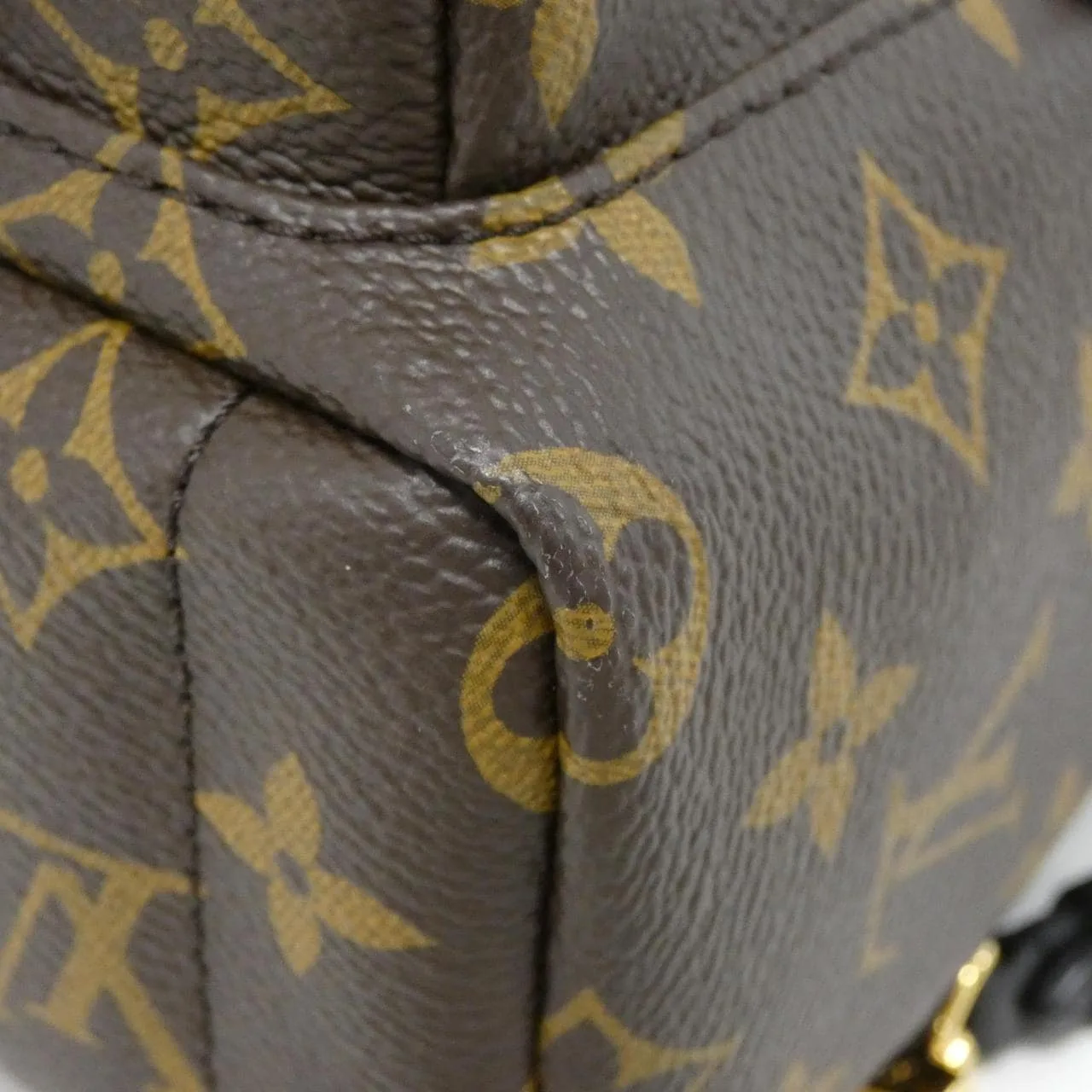 LOUIS VUITTON M41562 Backpack Monogram 黑色 Monogram 中古品A - 縮圖 3