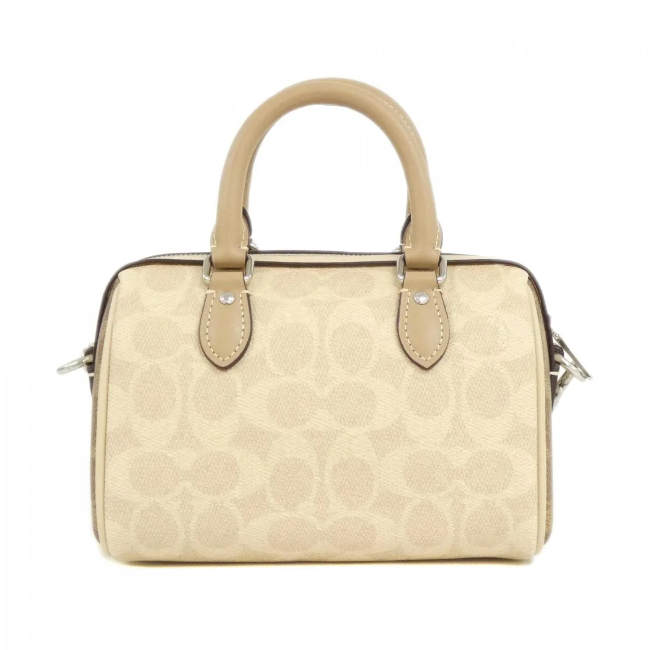 COACH CW330 Boston Canvas 黑色 帆布 新品 - 縮圖 2