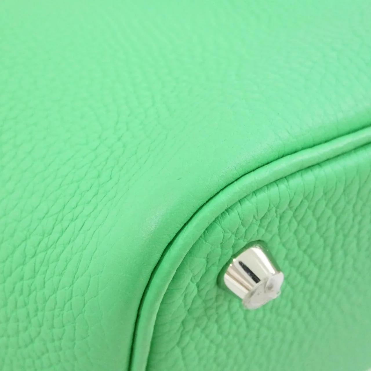 HERMES Picotin 056289CK Handbag Clemence 4