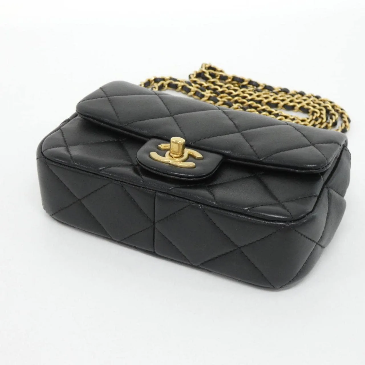 CHANEL AS4868 Shoulder Lambskin