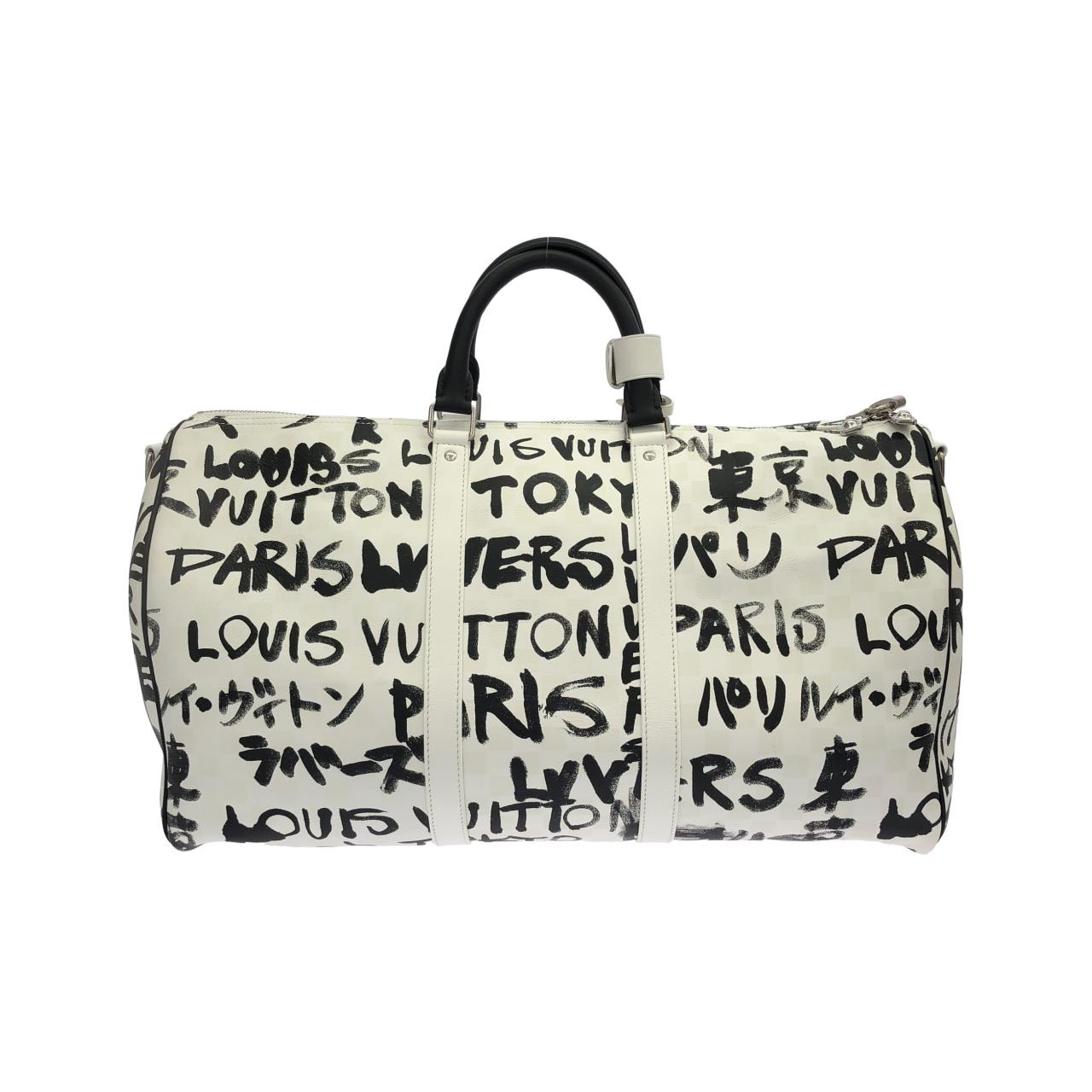 LOUIS VUITTON Keepall N40804 波士頓包 皮革 2