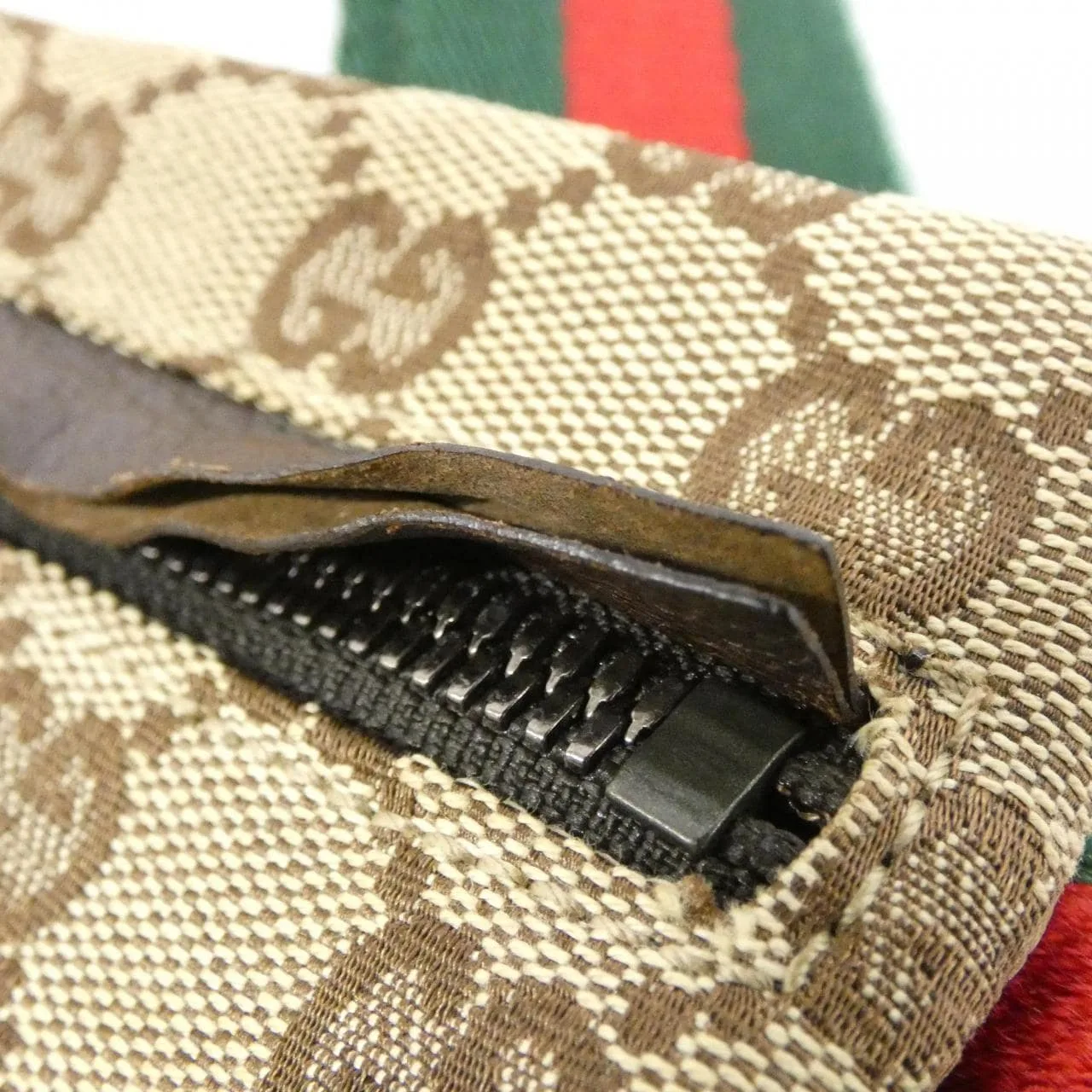 GUCCI 28566 F4FOR Belt Canvas