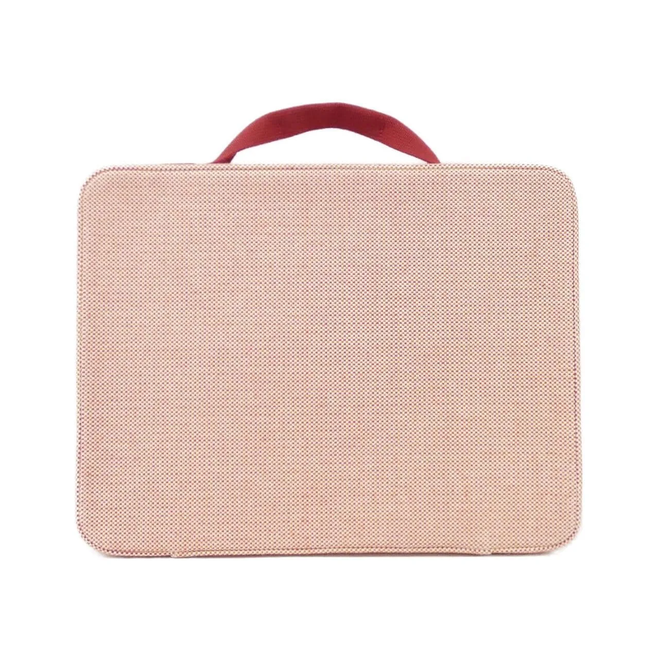 HERMES 103762M Handbag Canvas Orange Canvas Rank A - Thumbnail 2