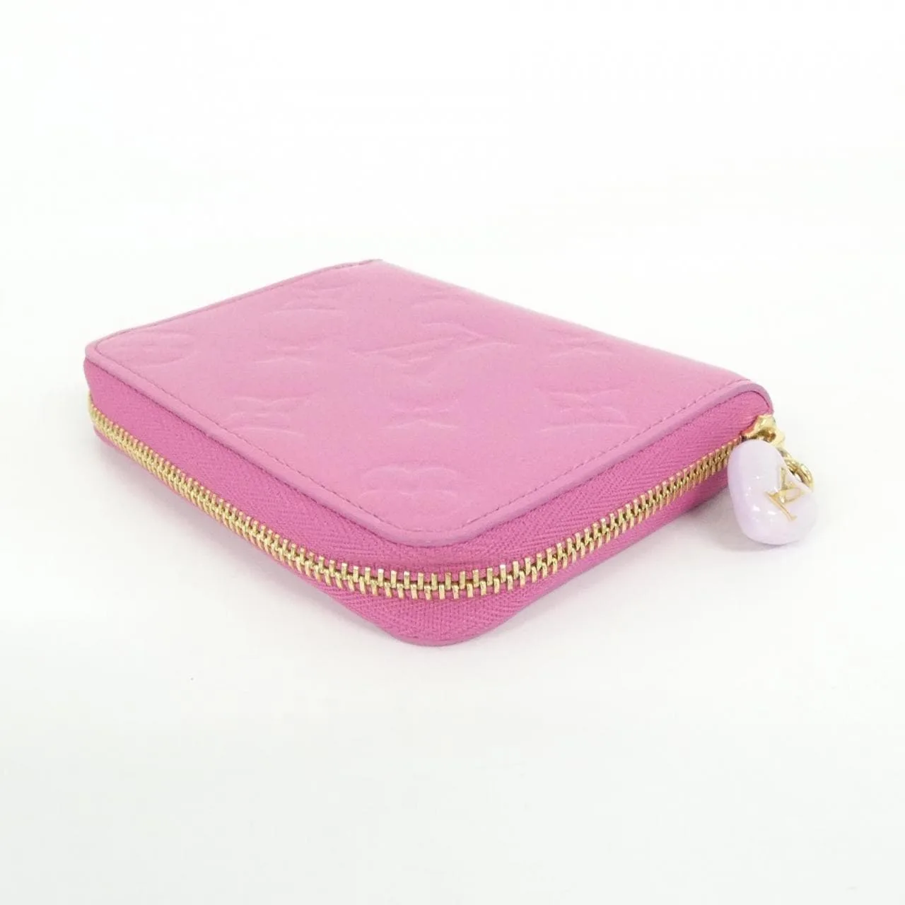 LOUIS VUITTON M82976 Coin Case Vernis Pink Vernis Rank A - Thumbnail 2