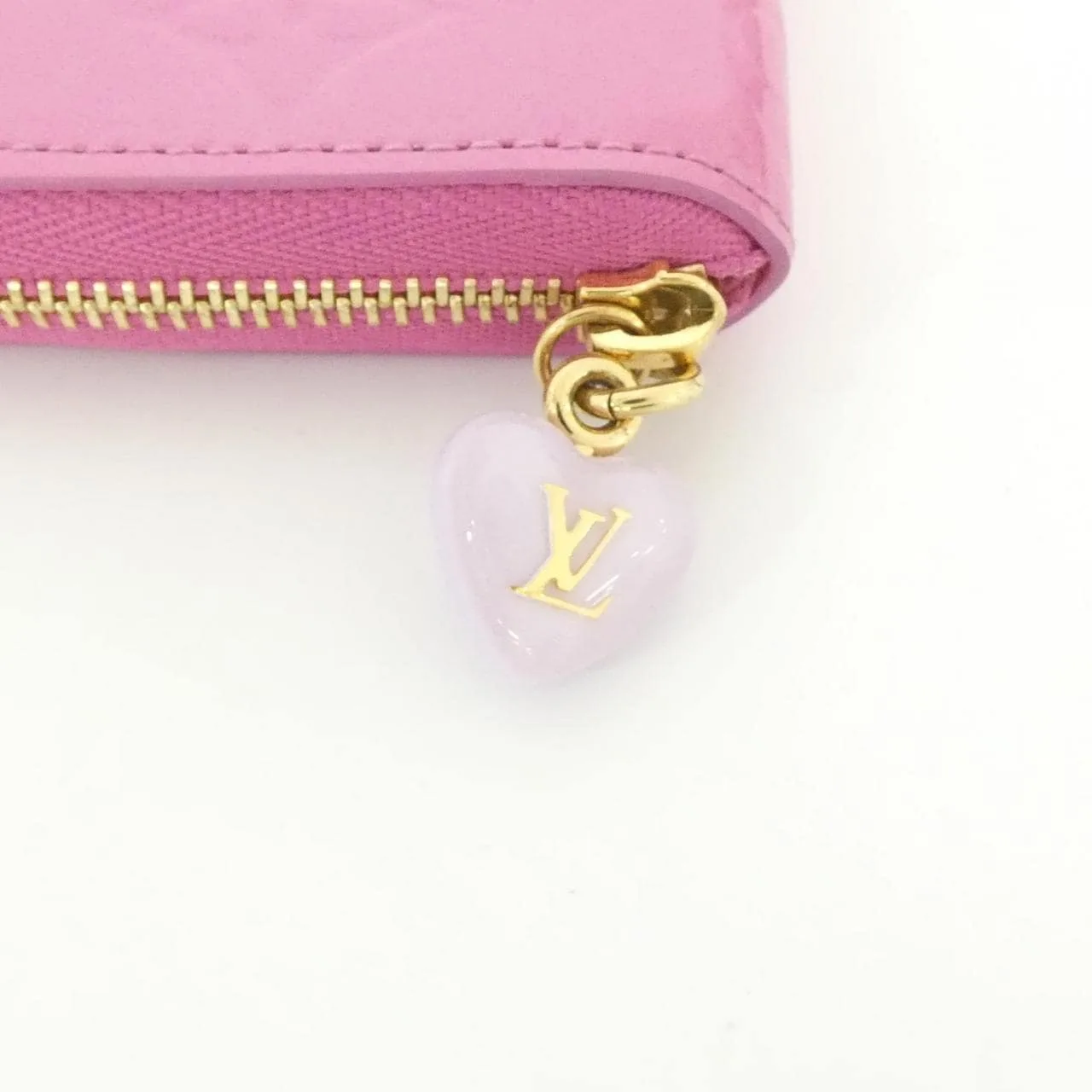 LOUIS VUITTON M82976 Coin Case Vernis Pink Vernis Rank A - Thumbnail 3