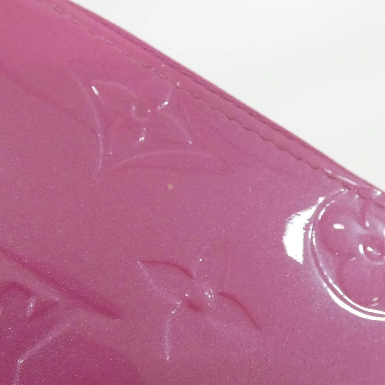 LOUIS VUITTON M82976 Coin Case Vernis Pink Vernis Rank A - Thumbnail 4