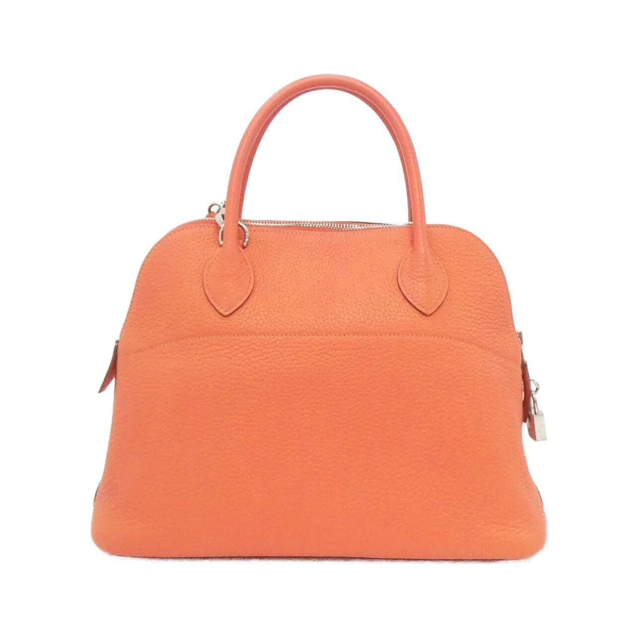 HERMES Bolide 073419CK Handbag Clemence Black Clemence Leather Rank A - Thumbnail 2