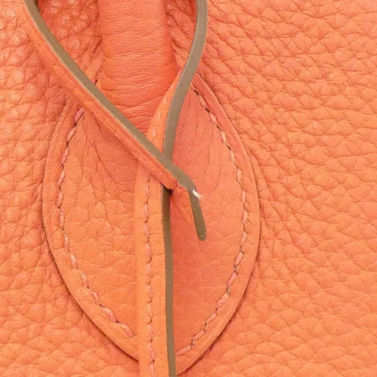 HERMES Bolide 073419CK Handbag Clemence Black Clemence Leather Rank A - Thumbnail 5