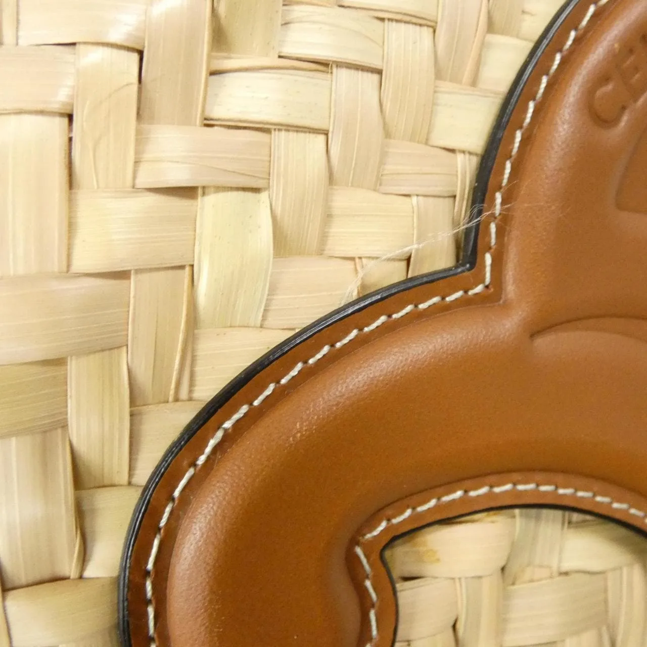 CELINE Triomphe 192622CGG 肩背包 黑色 中古品A - 縮圖 5