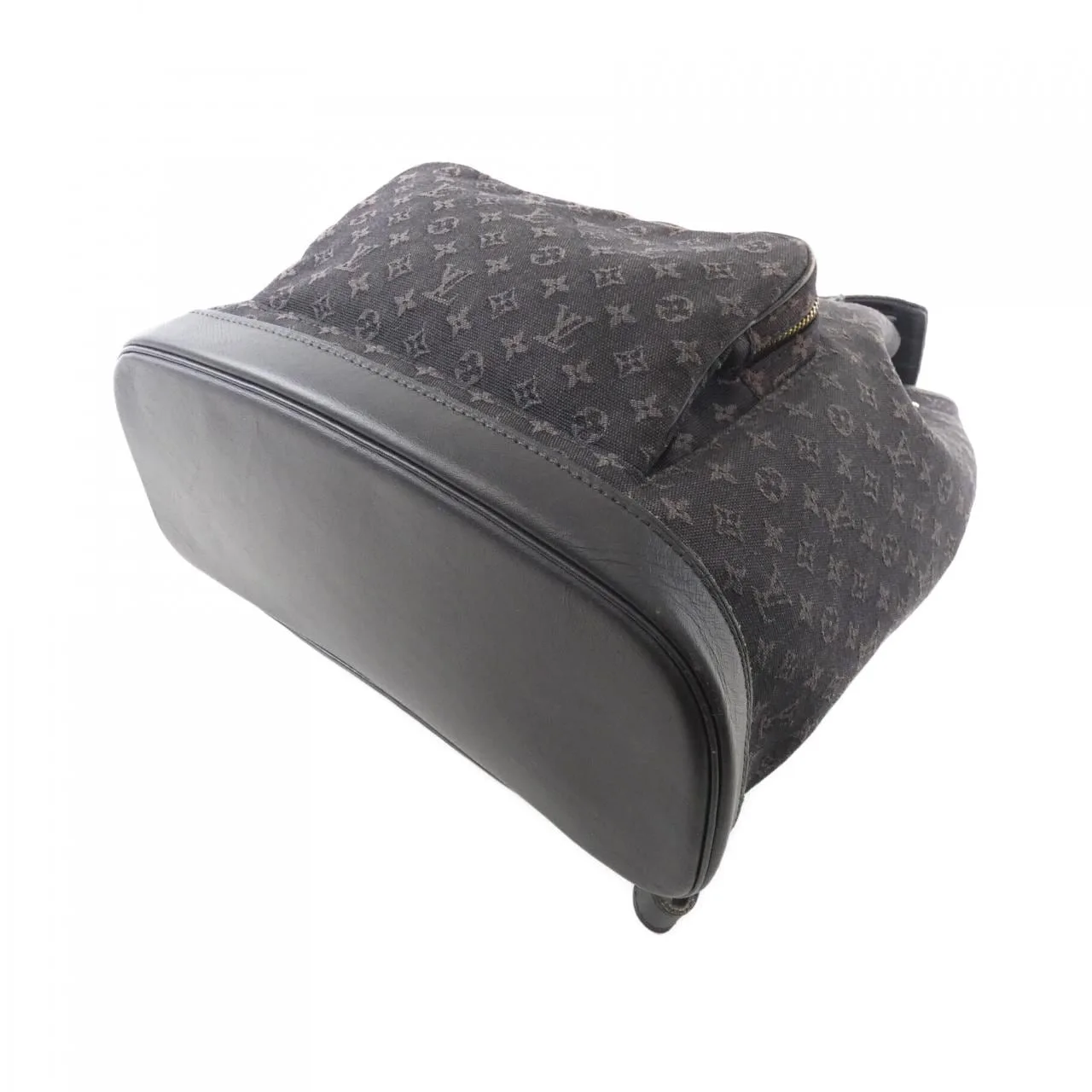 LOUIS VUITTON Montsouris M92455 背包 Monogram 藍色 Monogram 中古品B - 縮圖 3