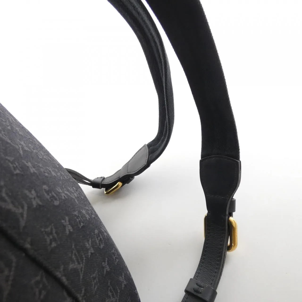 LOUIS VUITTON Montsouris M92455 背包 Monogram 藍色 Monogram 中古品B - 縮圖 6