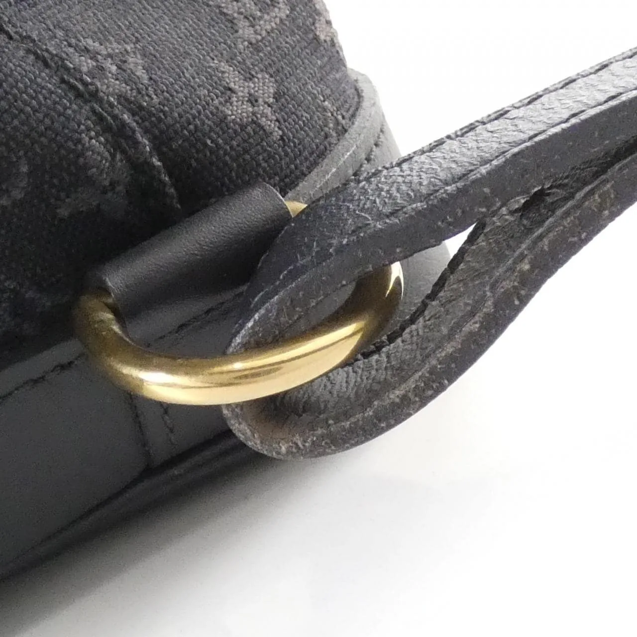 LOUIS VUITTON Montsouris M92455 背包 Monogram 藍色 Monogram 中古品B - 縮圖 7