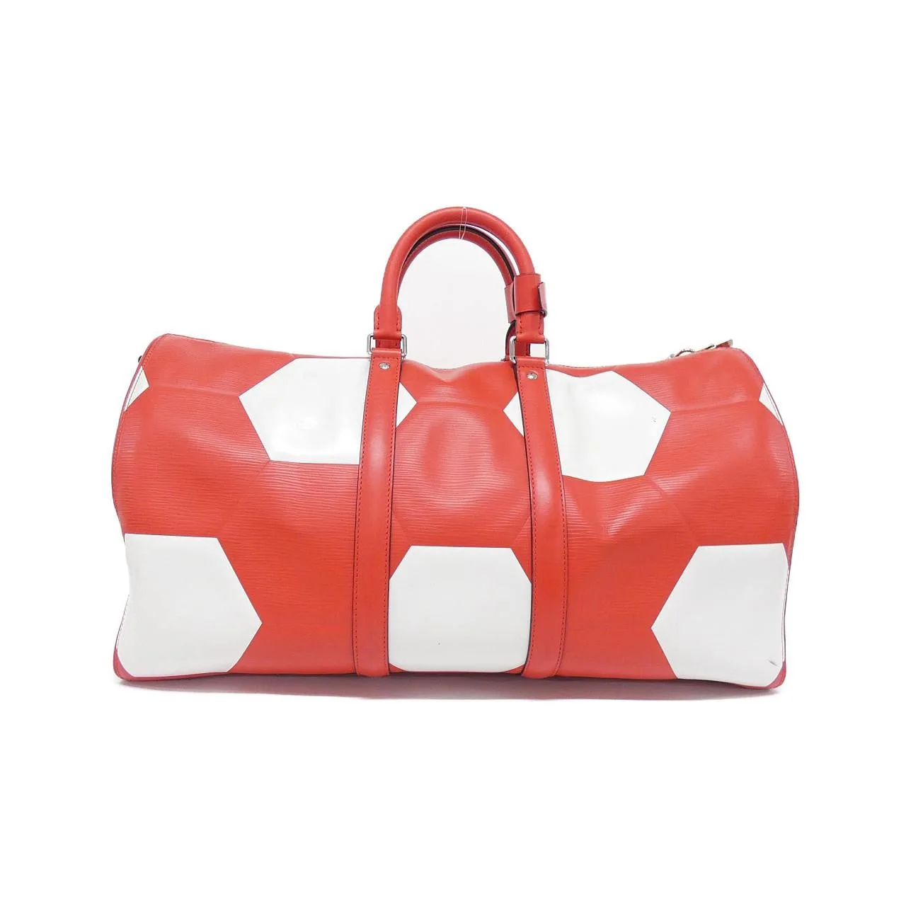 LOUIS VUITTON Keepall M52121 Boston Epi Rouge Epi 中古品A - 縮圖 2