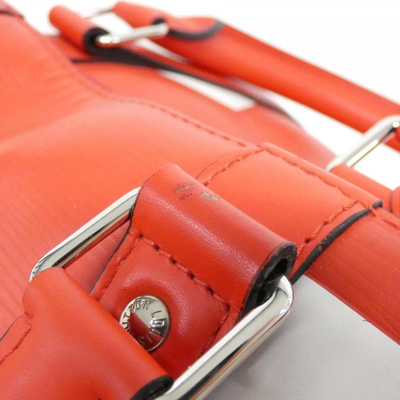 LOUIS VUITTON Keepall M52121 Boston Epi Rouge Epi 中古品A - 縮圖 5