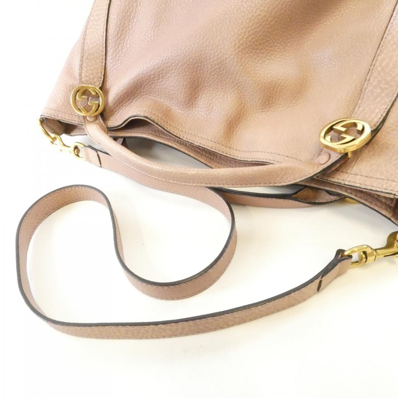 GUCCI Bamboo Shopper 323675 手提包 皮革 5