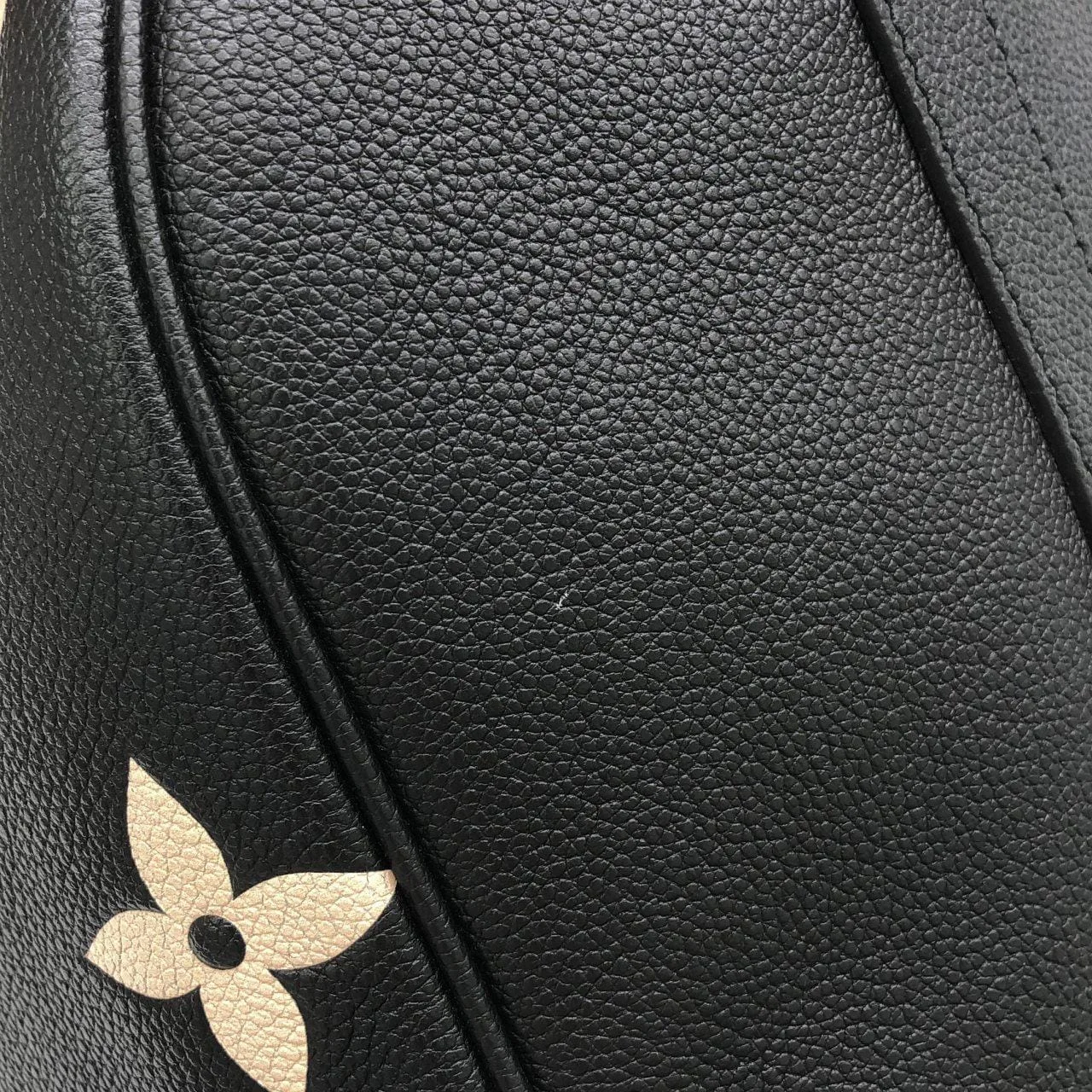 LOUIS VUITTON Keepall M46670 Boston Monogram 黑色 Monogram 中古品A - 縮圖 5