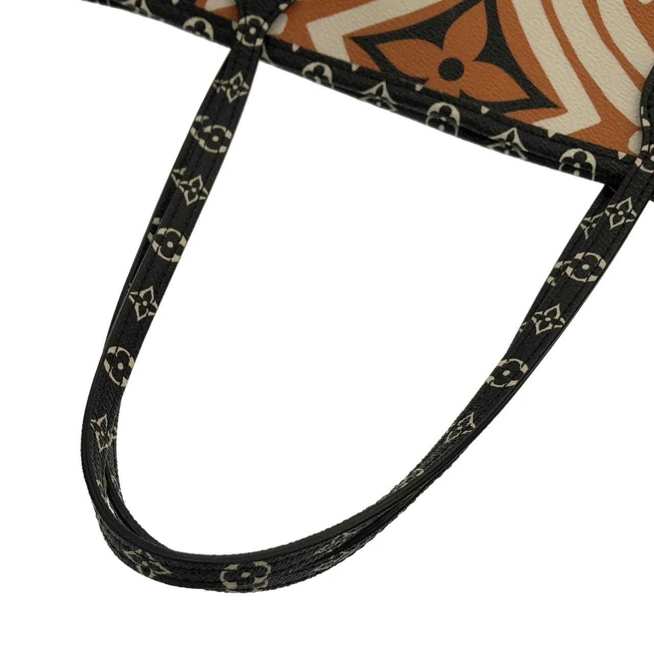 LOUIS VUITTON Neverfull M56584 Tote Canvas Black Canvas Rank A - Thumbnail 5