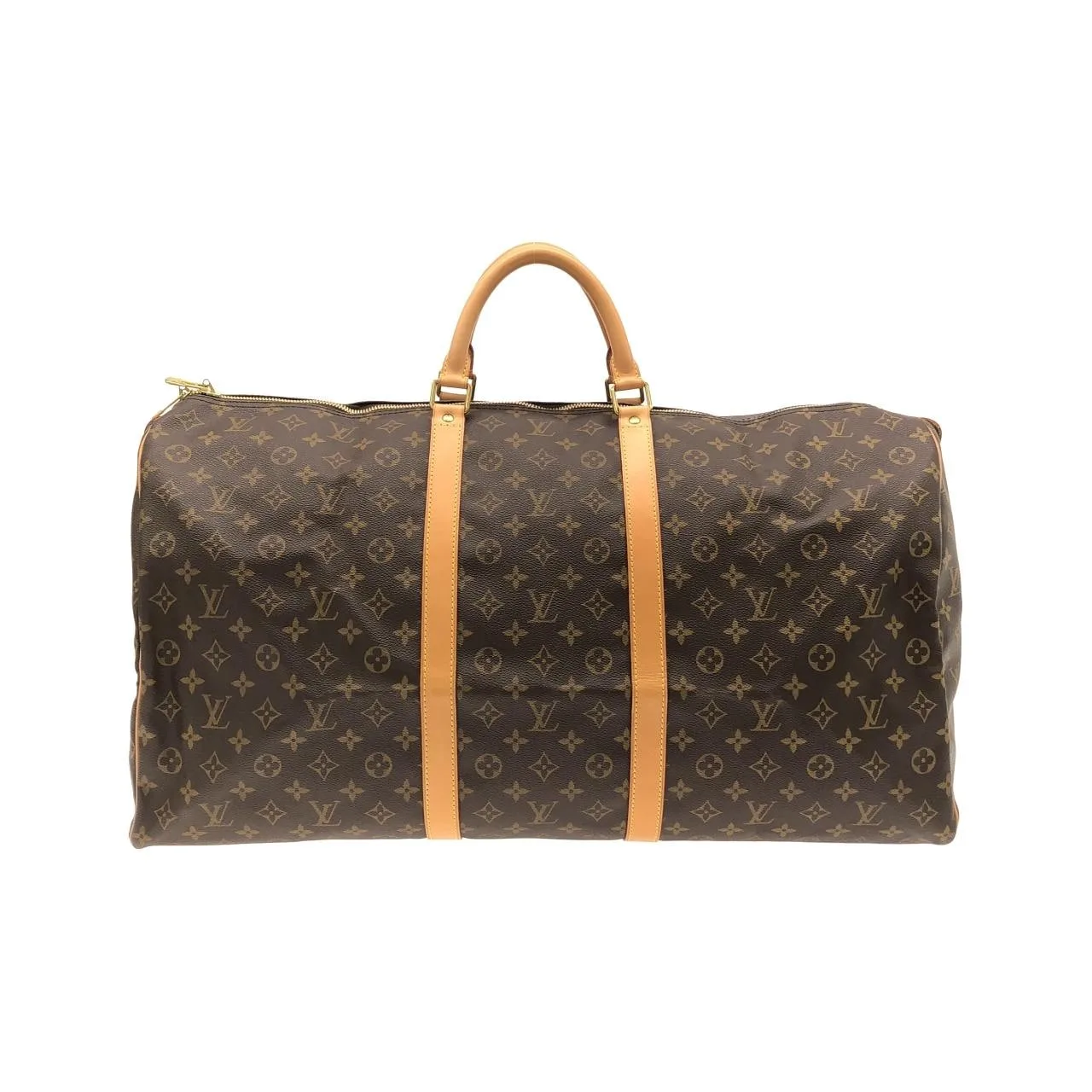 LOUIS VUITTON Keepall M41422 Boston Monogram Black