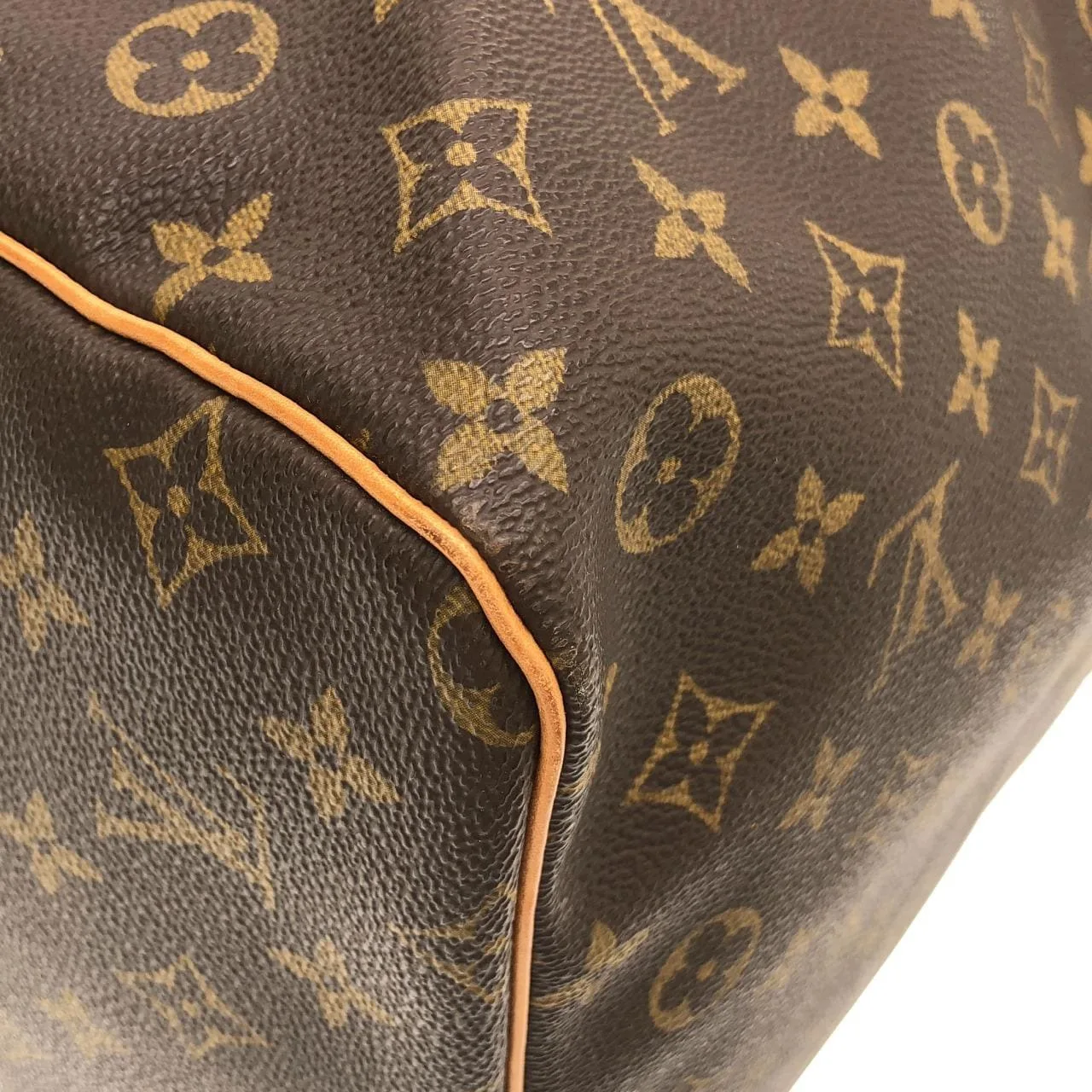 LOUIS VUITTON Keepall M41422 Boston Monogram 黑色 Monogram 中古品A - 縮圖 2