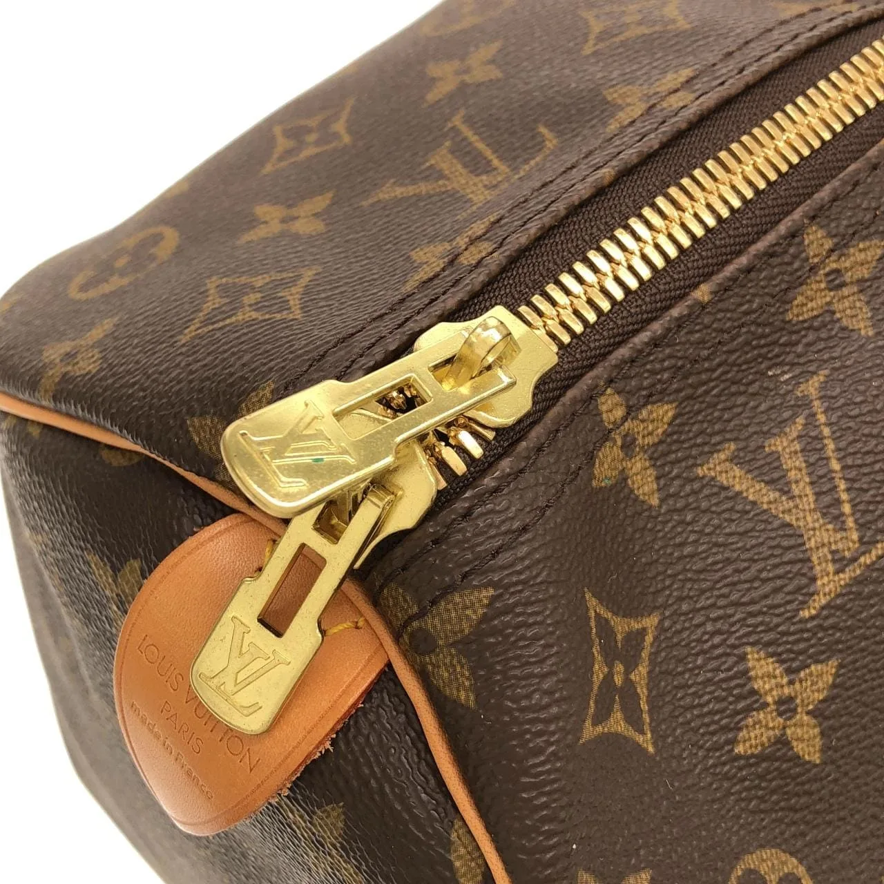 LOUIS VUITTON Keepall M41422 Boston Monogram 黑色 Monogram 中古品A - 縮圖 3
