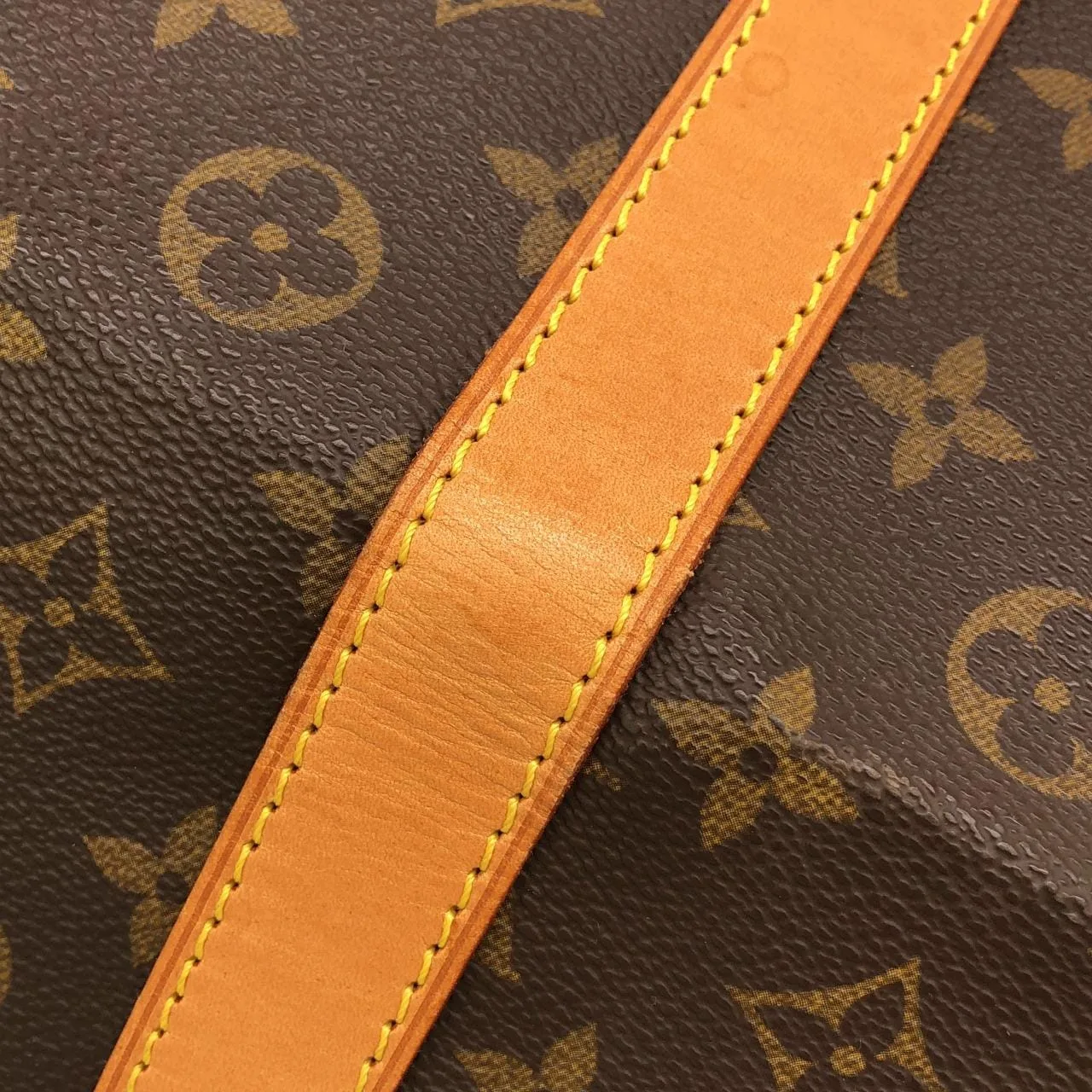LOUIS VUITTON Keepall M41422 Boston Monogram 黑色 Monogram 中古品A - 縮圖 4