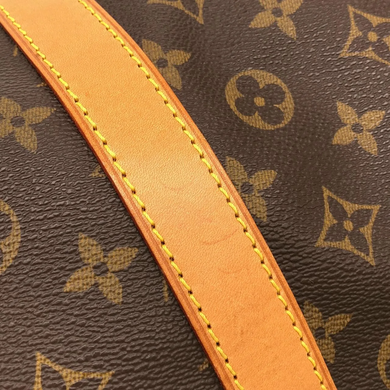 LOUIS VUITTON Keepall M41422 Boston Monogram 黑色 Monogram 中古品A - 縮圖 6