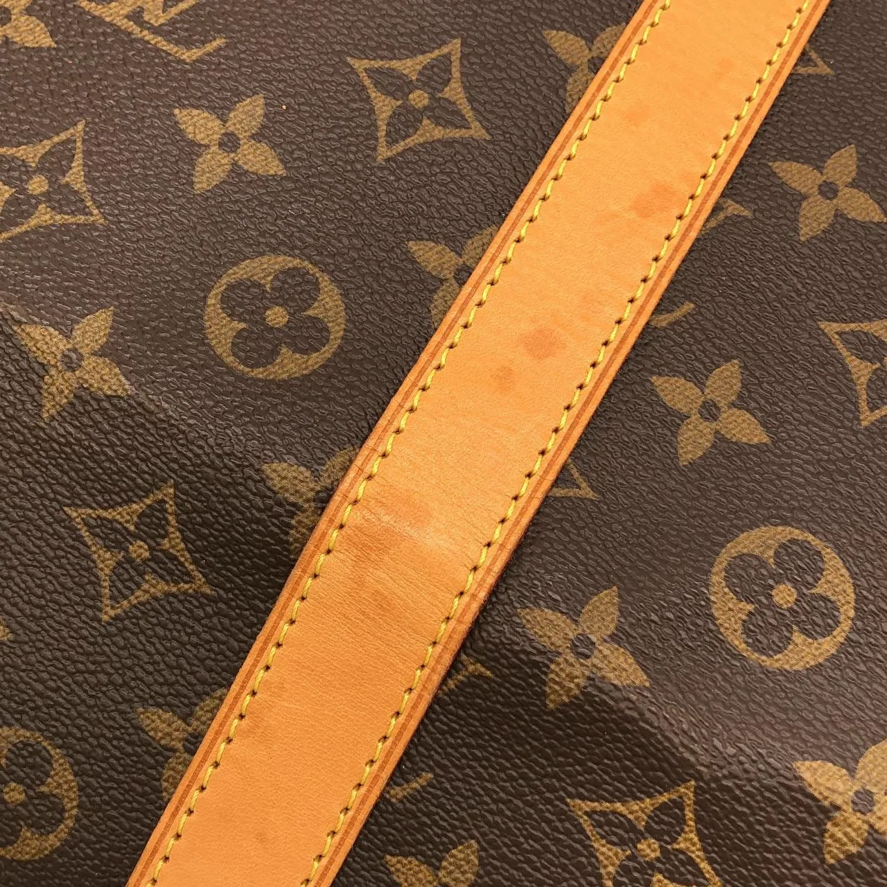 LOUIS VUITTON Keepall M41422 Boston Monogram 黑色 Monogram 中古品A - 縮圖 4